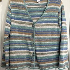 Parkhurst Multicolor Striped Cardigan
